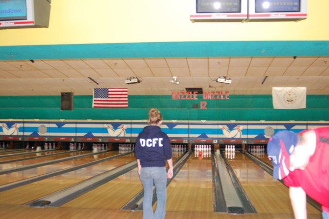 Several DCFD members head out for an evening of Bowling on 1/8/08